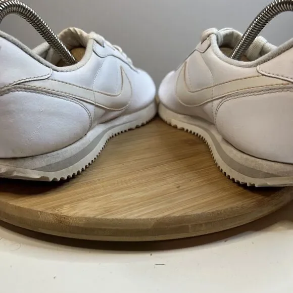 Nike Cortez 72 ‘08 Mens Size 7.5 White Leather Low Top Athletic Shoes 316418-113 - Picture 11 of 12